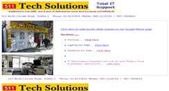 Desktop Screenshot of 511techsolutions.com